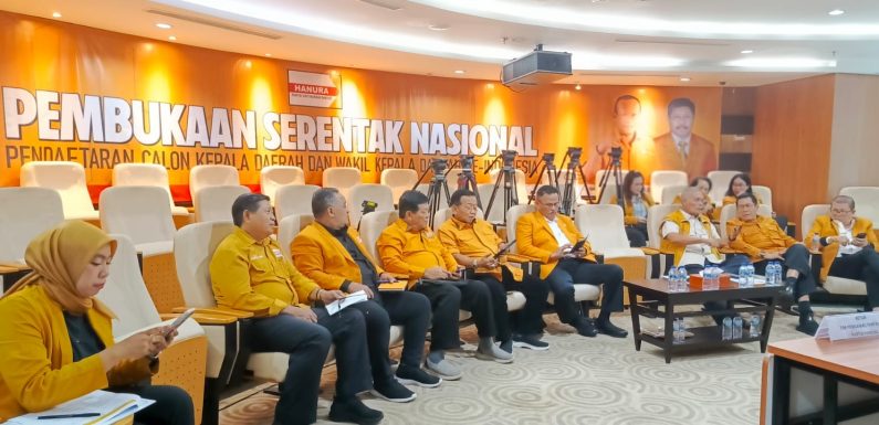 Partai Hanura Resmi Buka Pendaftaran Calon Kepala Daerah untuk Pilkada Serentak 2024