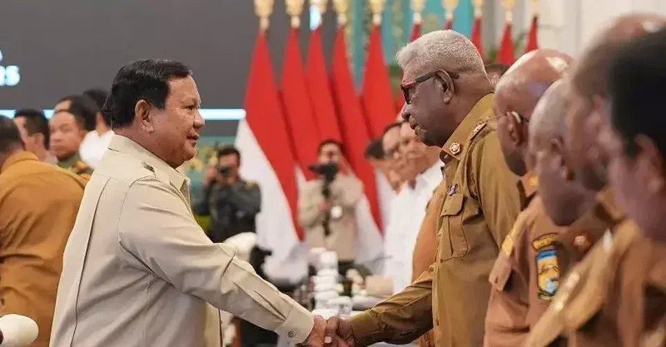Kepala Daerah Papua Diingatkan Prabowo: Jangan Gunakan Dana Otsus untuk Kepentingan Pribadi